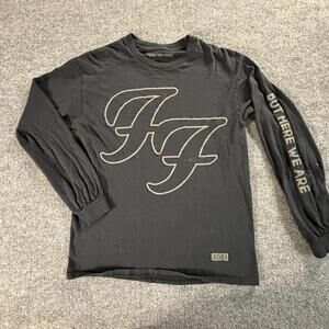 Foo Fighters 2023 Black Long Sleeve‎ T-Shirt Medium #723